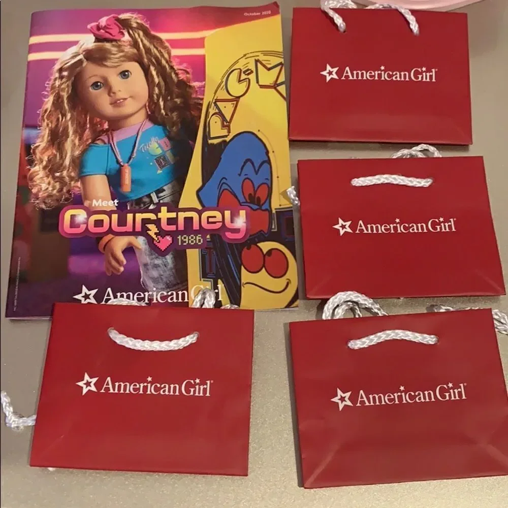American Girl catalog and bags bundle 4